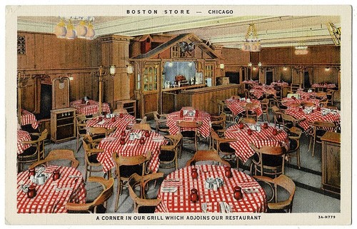 Chicago postcard corner in - chicago,