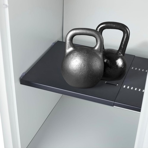 Metal adjustable locker shelf - adjustable,