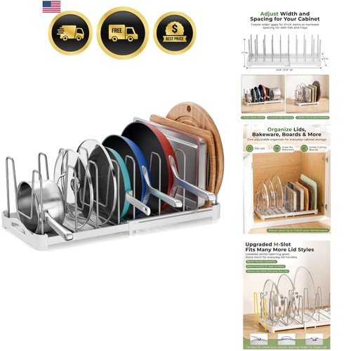 Pot lid organizer - lid, organizer,