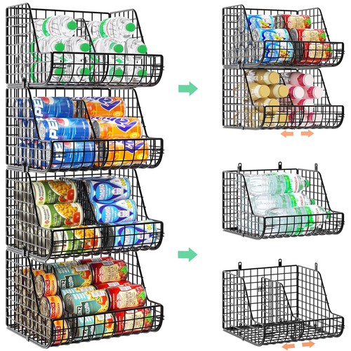 Stackable can storage - can,