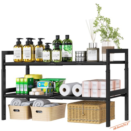 Under sink organizer and - sink,