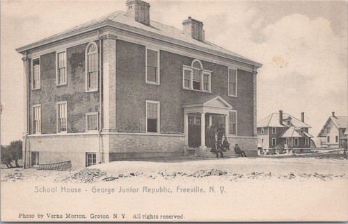 Postcard freeville new york - freeville,